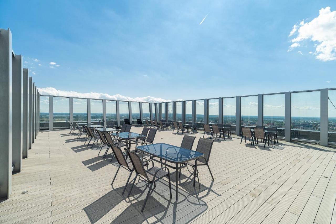 Apartament Hanza Tower 1412 Szczecin Bagian luar foto